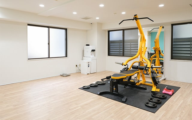 Apple GYMのトレーニング風景