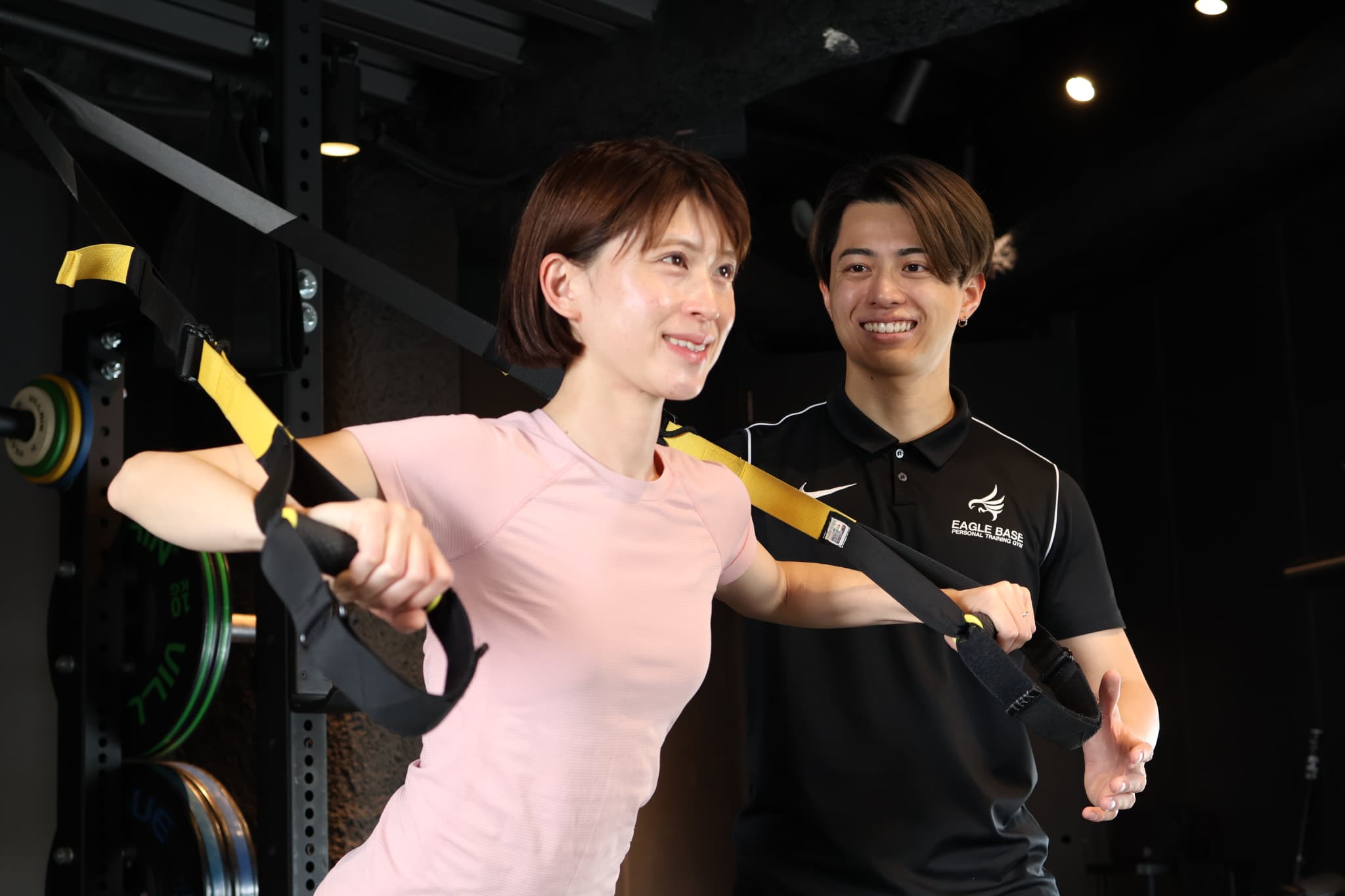 EAGLE BASEのパーソナルトレーニング（女性×男性トレーナー）